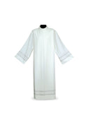 Desta Wool Blend Alb - Wrapped Front and Back - D197-ALB