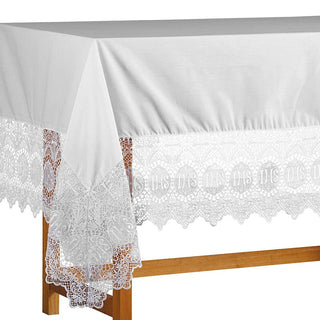 IHS Lace Altar Frontal - D1990