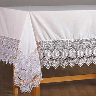 IHS Lace Altar Frontal - D1990