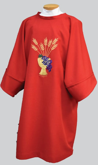 WHEAT & GRAPES DALMATIC - D25-DALMATIC