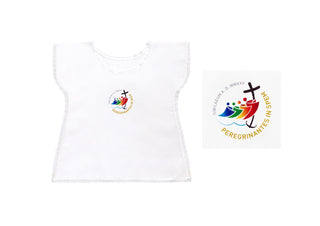 Desta Jubilee 2025 Baptismal Bib - Cotton Blend - D250