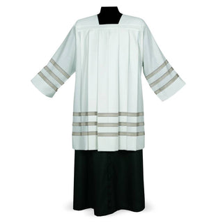 Desta Wool Blend Surplice - Three Bands - D256-SUP