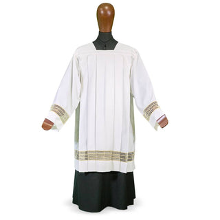 Desta Wool Blend Surplice - Golden Band - D257-SUP