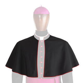Desta Shoulder Cape for Cassock - Hand-Made Trim - D40-CAP-HAND