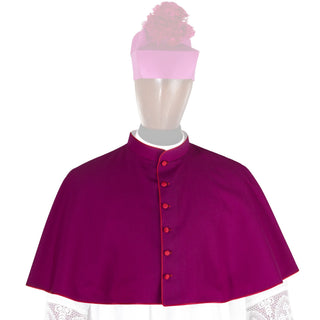 Desta Mozzetta - Lining, Hand-Made Trim - D41-MOZ-HAND