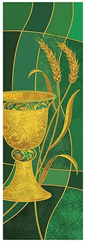 Chalice & Wheat Banner 2'x6' - D45352X6P