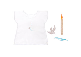 Desta Acqua Baptismal Bib  - D8-BAP