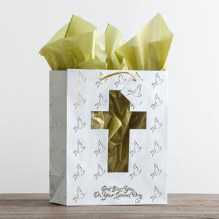 Sacramental - Large Gift Bag with Tissue - DS38508