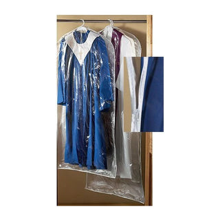 Clear Vestment Bag - 60" L - Vinyl, 2pcs - ED087