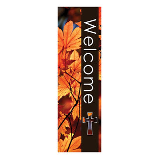 Fall Welcome Banner 2' x 6' - F23022X6P