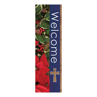 Winter Welcome Banner 2' x 6' - F23032X6P