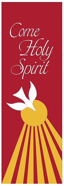 Come Holy Spirit Banner 2'x6' - F43062X6P