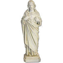16" Antique Stone Jesus Statue-F7147AS - F7147FW