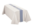 WHITE/GREY FUNERAL PALL 7' X 11' - FP69439A-711