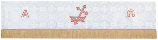 WHITE CROSS/CRIB FRONTAL - SF70009W