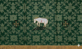 LAMB W/CELTIC CROSSES FRONTAL - FTP29