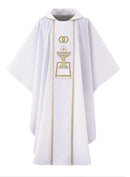 WHITE/GOLD WEDDING CHASUBLE - G70169A