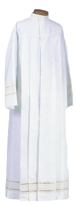 100% POLYESTER EMBROIDERED ALB - GA62-ALB