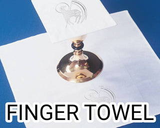 PLAIN LAMB FINGER TOWEL - GAI154-LAMB