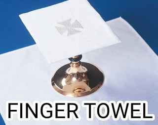 MALTESE FINGER TOWEL - GAI154-MALTESE