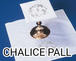 LINEN PALL COVER CHI RHO EMB. - GAI155-CHIRHO