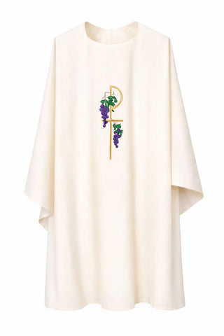 CHI-RHO & GRAPES CHASUBLE - GAI845A