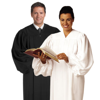 Pulpit Robe - Plymouth - Coat-Style Sleeve - H-1-MR