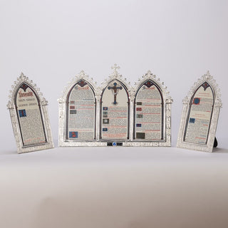 H-113 Silver Latin Mass Card Set