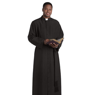 Carlisle Cassock - Black | White - H-CC