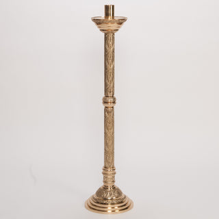 H-98 Brass 42" H Candlestick