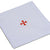 H100R Red Greek Cross 3pk Cotton Altar Linens