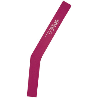 RED HOLY SPIRIT DOVE DEACON STOLE - HBR503