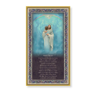 Safely Home - Jesus Welcoming Home Prayer - 5 x 9" Plaque - HIRE59-150