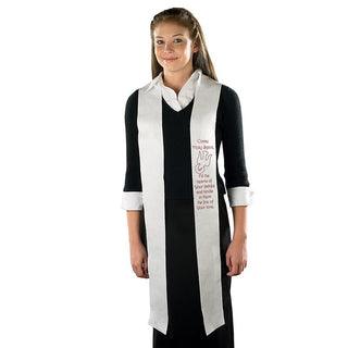 Keepsake Confirmation Stoles - Felt - 4" W x 90" L - KCS-MR