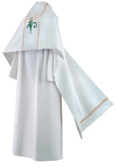 WHITE LILLY HUMERAL VEIL - HV68319A