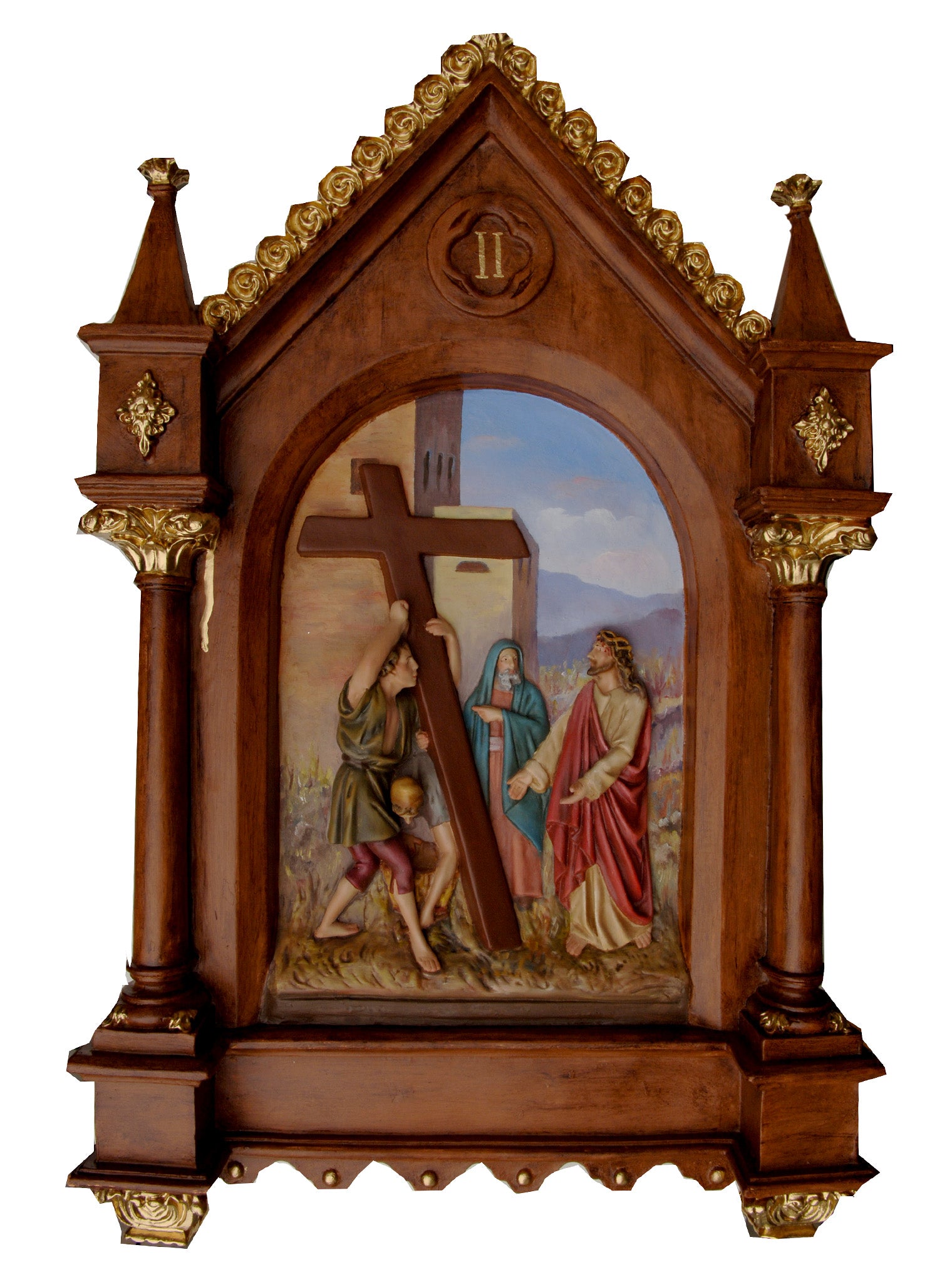 159B T-36 Stations of the Cross Statue