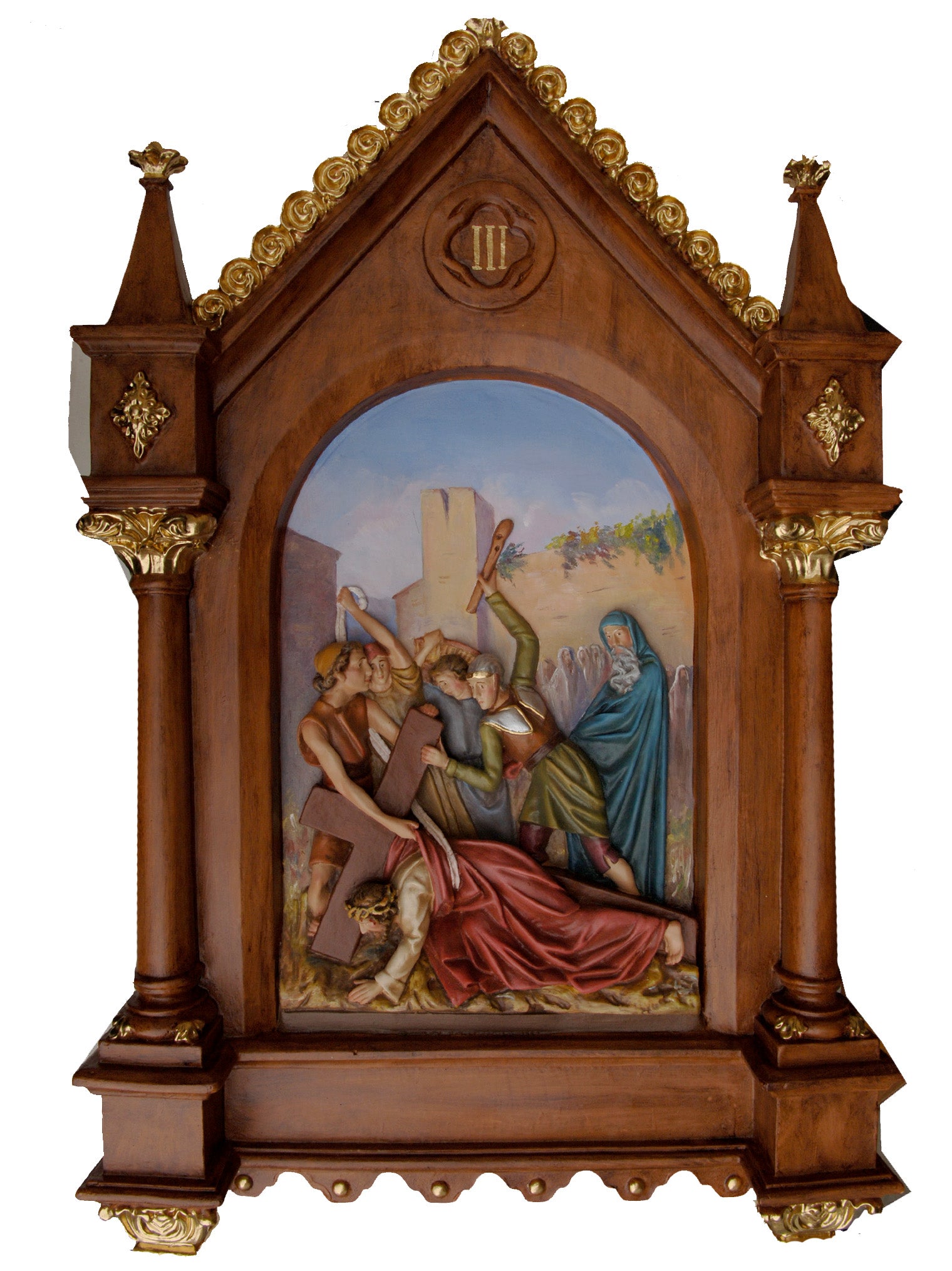 159B T-36 Stations of the Cross Statue
