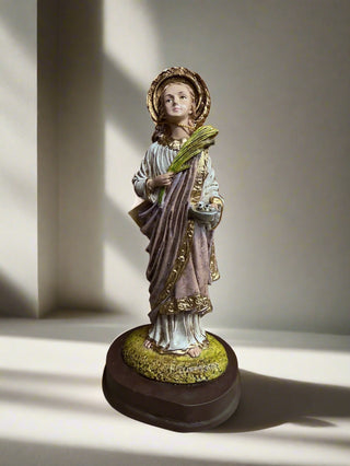 St. Lucy - 8" statue - LIS931