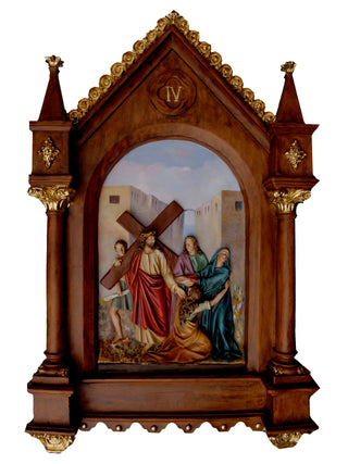 159B T-36 Stations of the Cross Statue