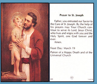 JB333-4P Prayer to St. Joseph HC