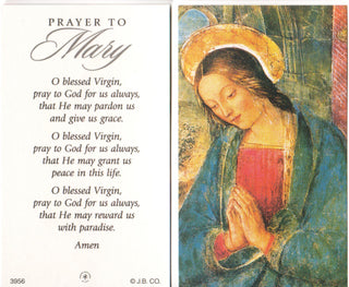 JB3956P Prayer to Mary HC