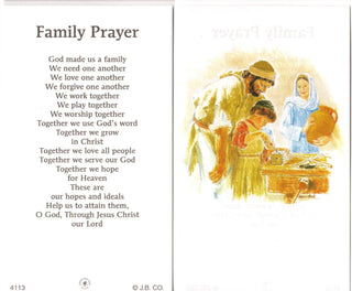 JB4113P Family Prayer HC