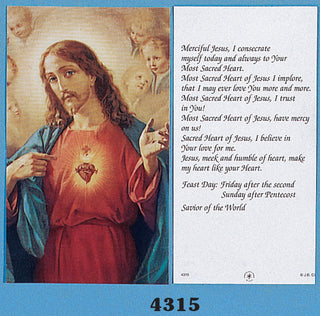 JB4315P Sacred Heart of Jesus HC