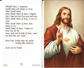 JB543-1P Sacred Heart of Jesus HC