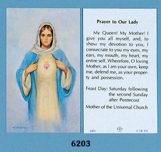 JB6203P Prayer to Our Lady HC