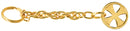 Tabernacle Key Chain, Gold Plated (gift boxed) - K136-GP