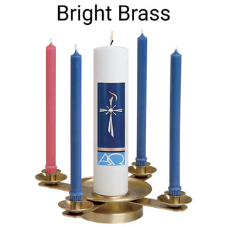 Advent Wreath - Bright Brass - K323-B