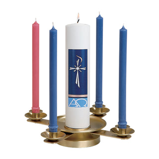 Advent Wreath - Bright Brass | Satin Brass - K323