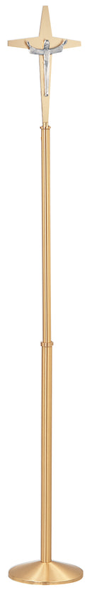 Processional Crucifix, Brass - K330-BRASS