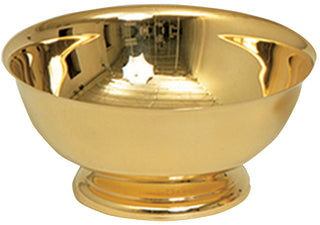 Baptismal Bowl, Gold Plated, 4'' - K338-4G
